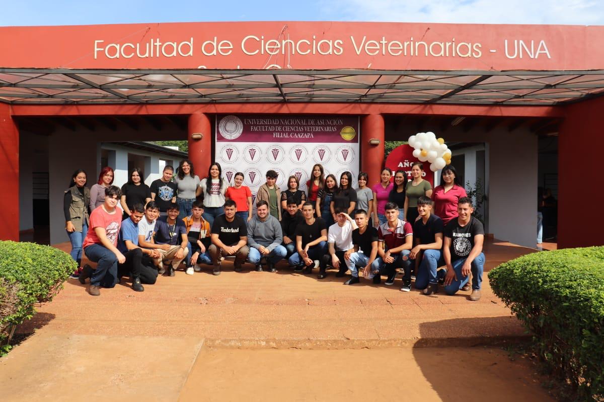 JORNADA DE INDUCCIÓN MARCA EL INICIO DEL AÑO ACADÉMICO 2025 EN LA FCV-UNA FILIAL CAAZAPÁ
