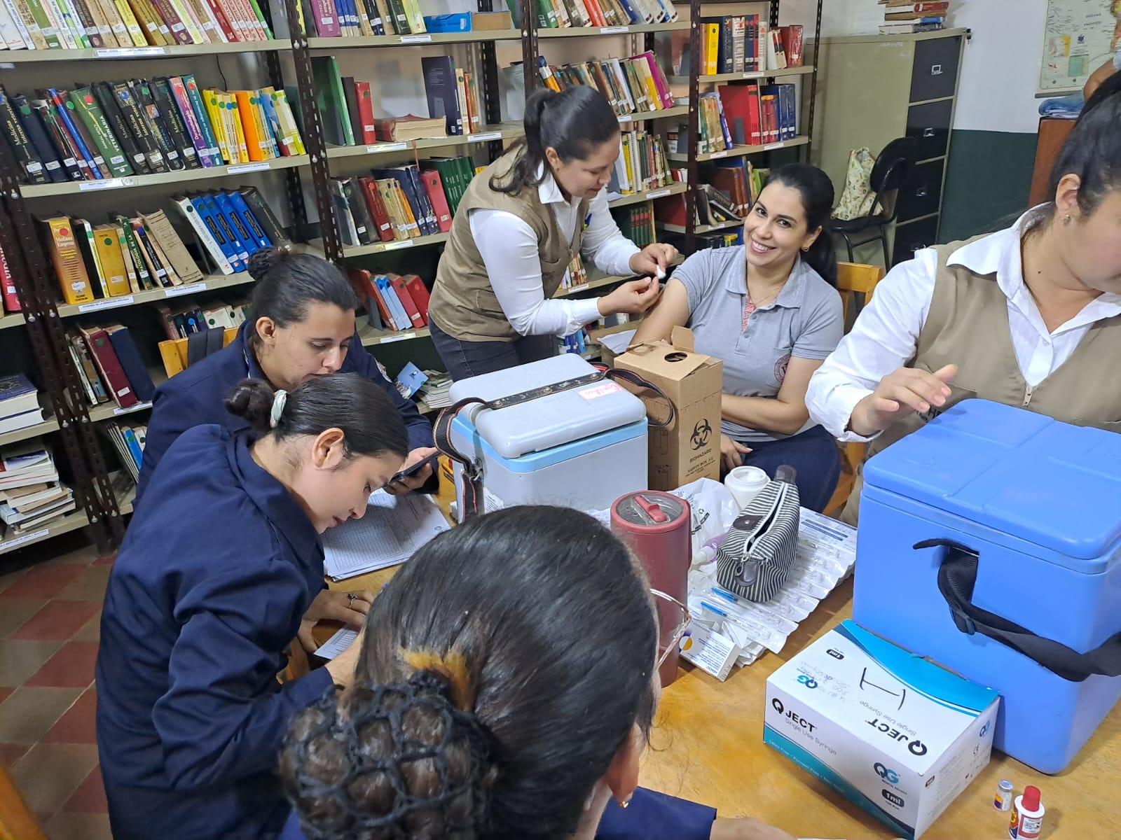 CON GRAN PARTICIPACIÓN ARRANCÓ LA CAMPAÑA DE VACUNACIÓN EN LA FILIAL CONCEPCIÓN
