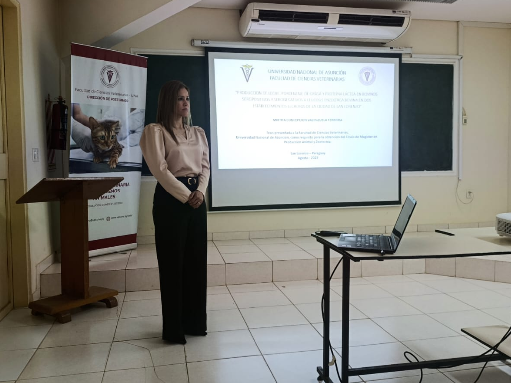 NUEVA MAGÍSTER EN PRODUCCIÓN ANIMAL Y ZOOTECNIA EN LA FCV-UNA
