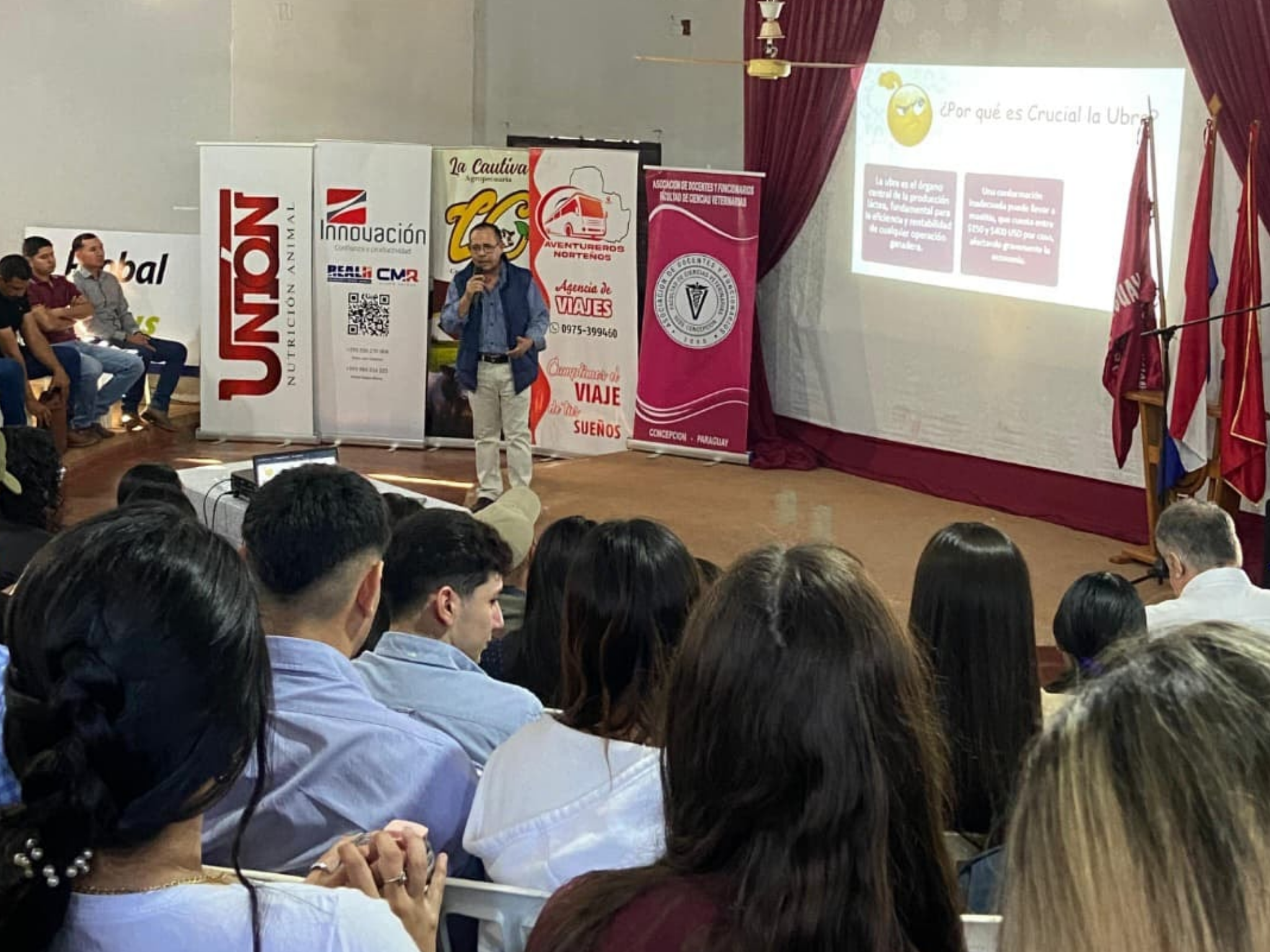 FCV UNA, FILIAL CONCEPCIÓN: JORNADA DE CAPACITACIÓN SOBRE PRODUCCIÓN LECHERA