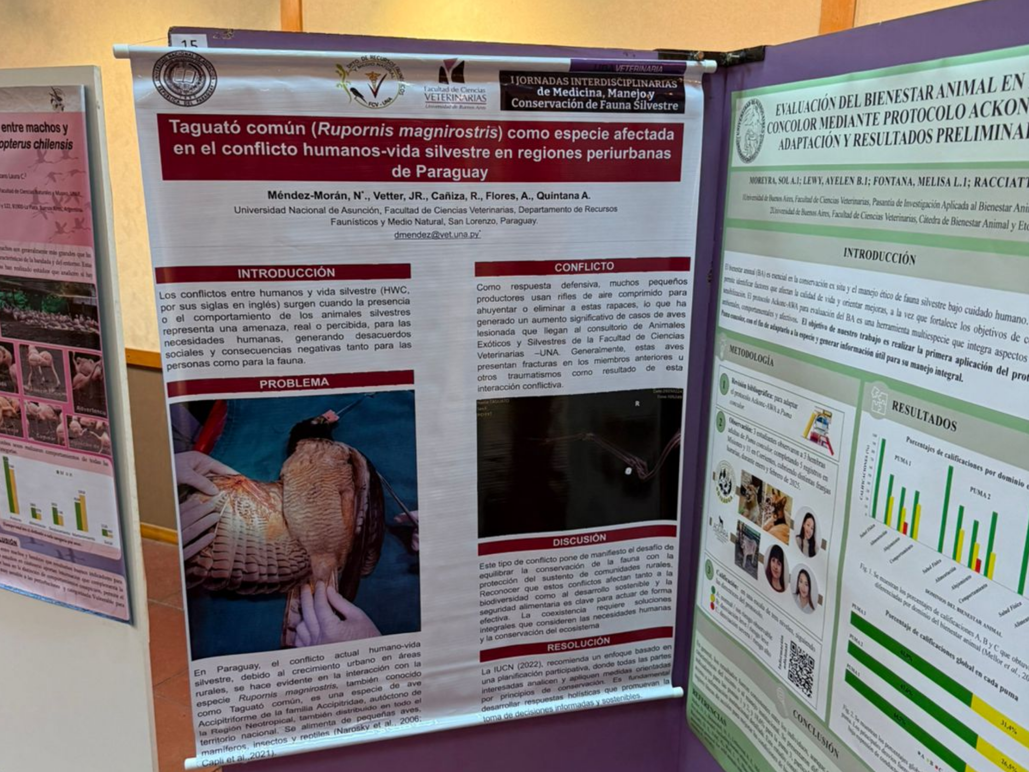 DEPARTAMENTO DE RECURSOS FAUNÍSTICOS Y MEDIO NATURAL DE LA FCV UNA PARTICIPÓ EN ENCUENTRO INTERNACIONAL SOBRE FAUNA SILVESTRE