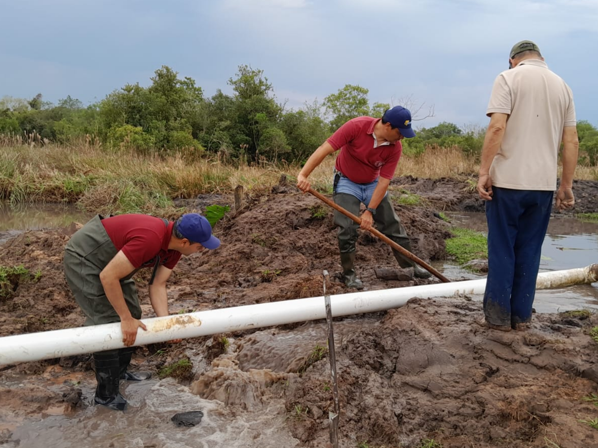 ASESORAMIENTO TÉCNICO DE LA FCV UNA-MISIONES IMPULSA NUEVA INFRAESTRUCTURA PISCÍCOLA EN CEASIL