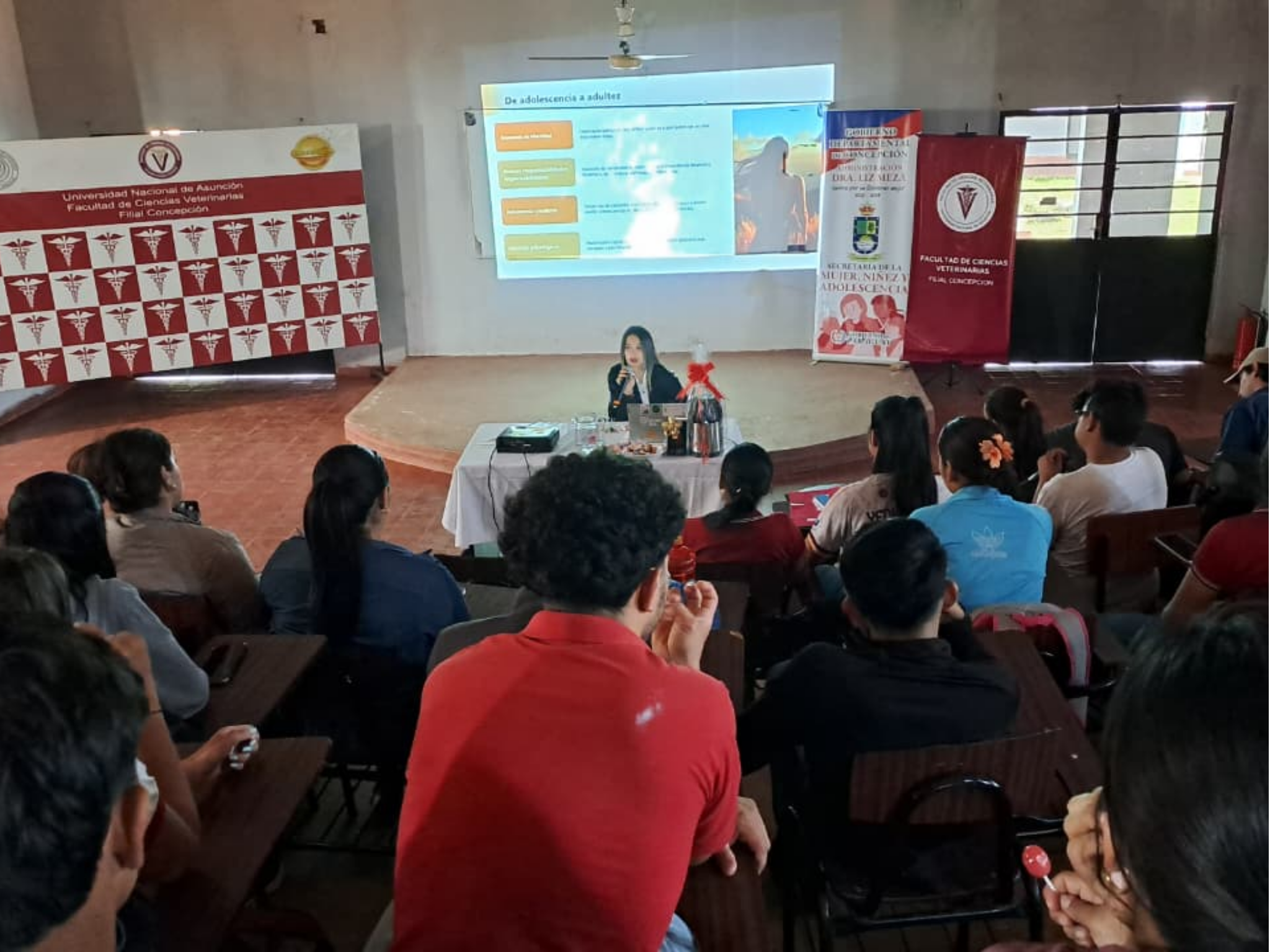 ESTUDIANTES DE LA FCV UNA CONCEPCIÓN PARTICIPARON EN UN ENCUENTRO SOBRE SALUD MENTAL Y VIDA DIGITAL
