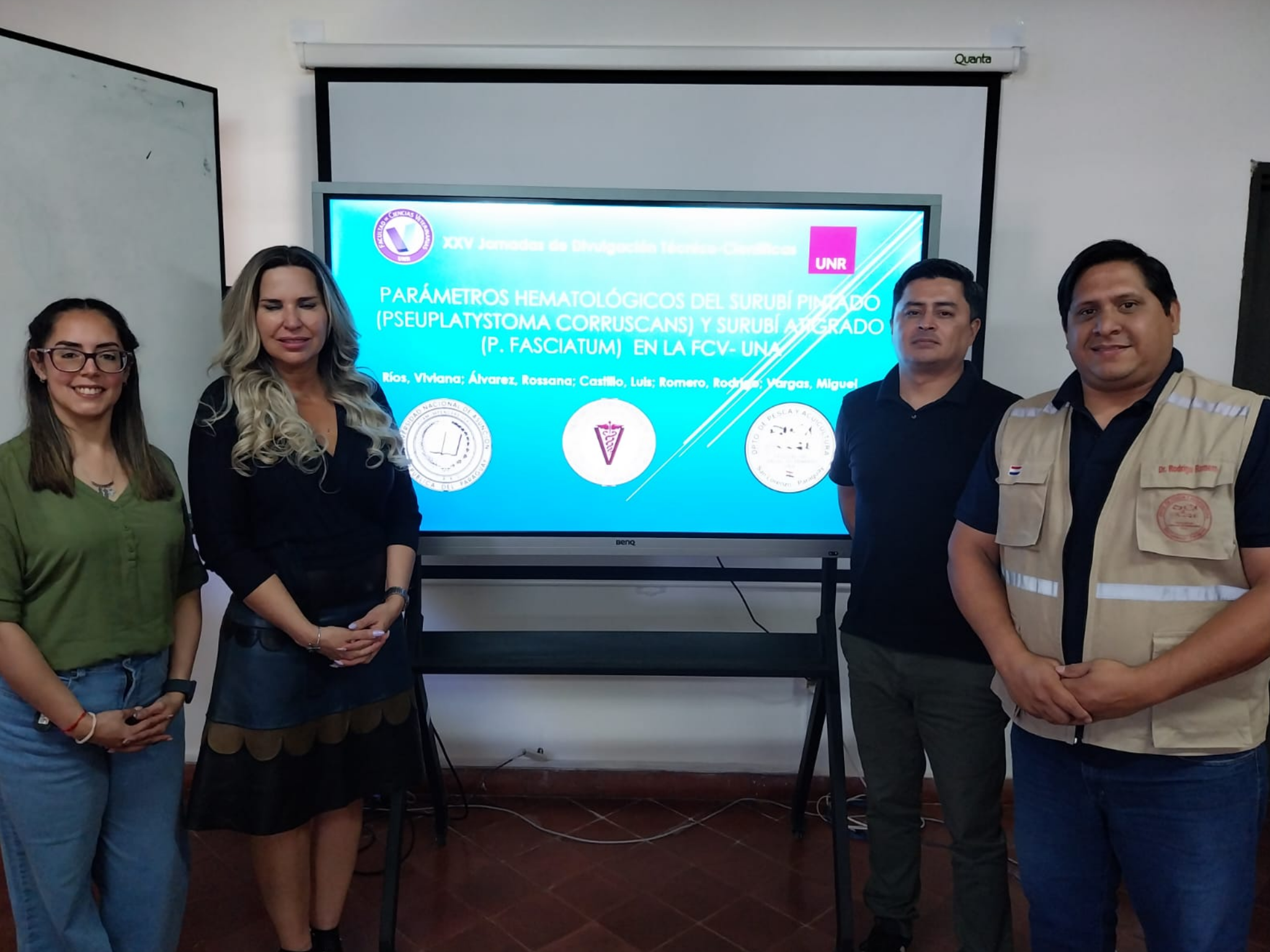 INVESTIGADORES DEL DEPARTAMENTO DE PESCA Y ACUICULTURA DE LA FCV-UNA PRESENTE EN LA CIENCIA INTERNACIONAL