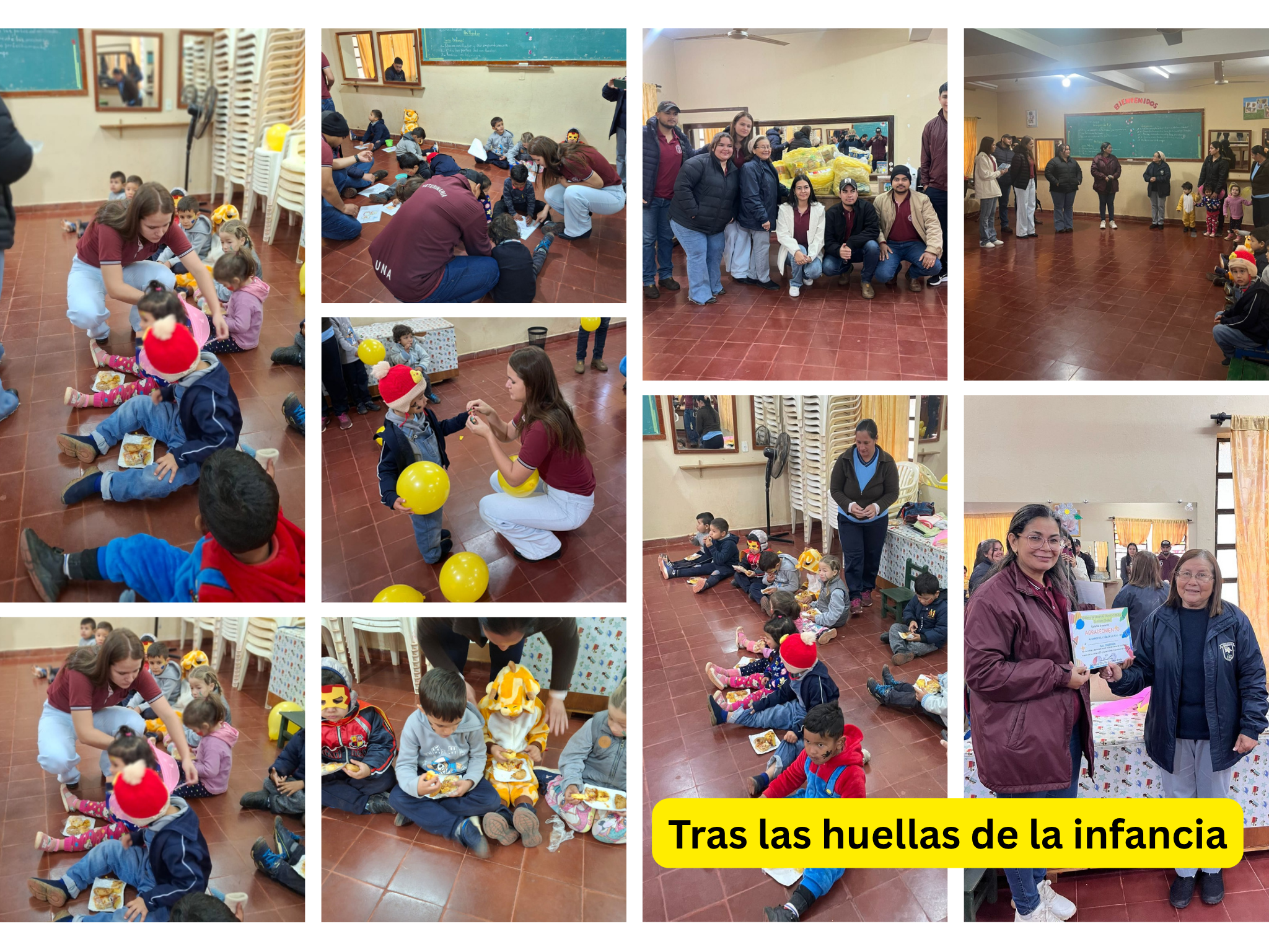 ESTUDIANTES DE LA FCV UNA FILIAL CONCEPCIÓN IMPULSAN PROYECTOS COMUNITARIOS EN ESCUELAS Y GUARDERÍAS