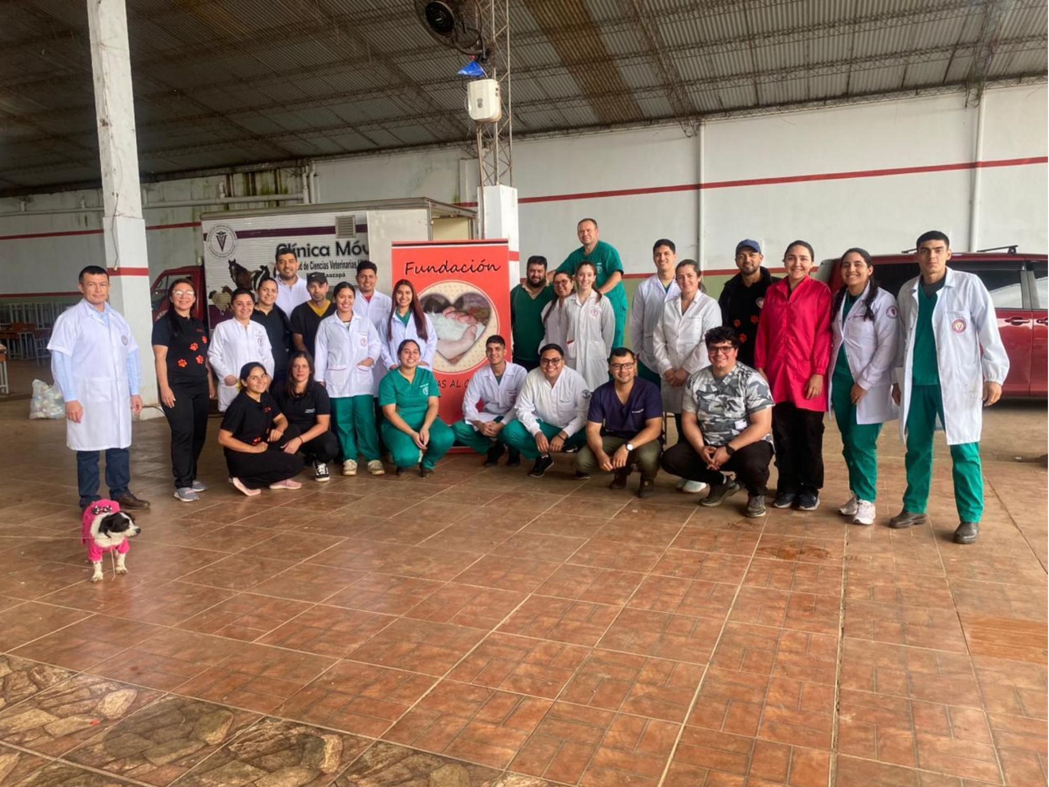 SAN JUAN NEPOMUCENO RECIBIÓ JORNADA DE ESTERILIZACIÓN Y VACUNACIÓN ANTIRRÁBICA A CARGO DE LA FCV-UNA FILIAL CAAZAPÁ