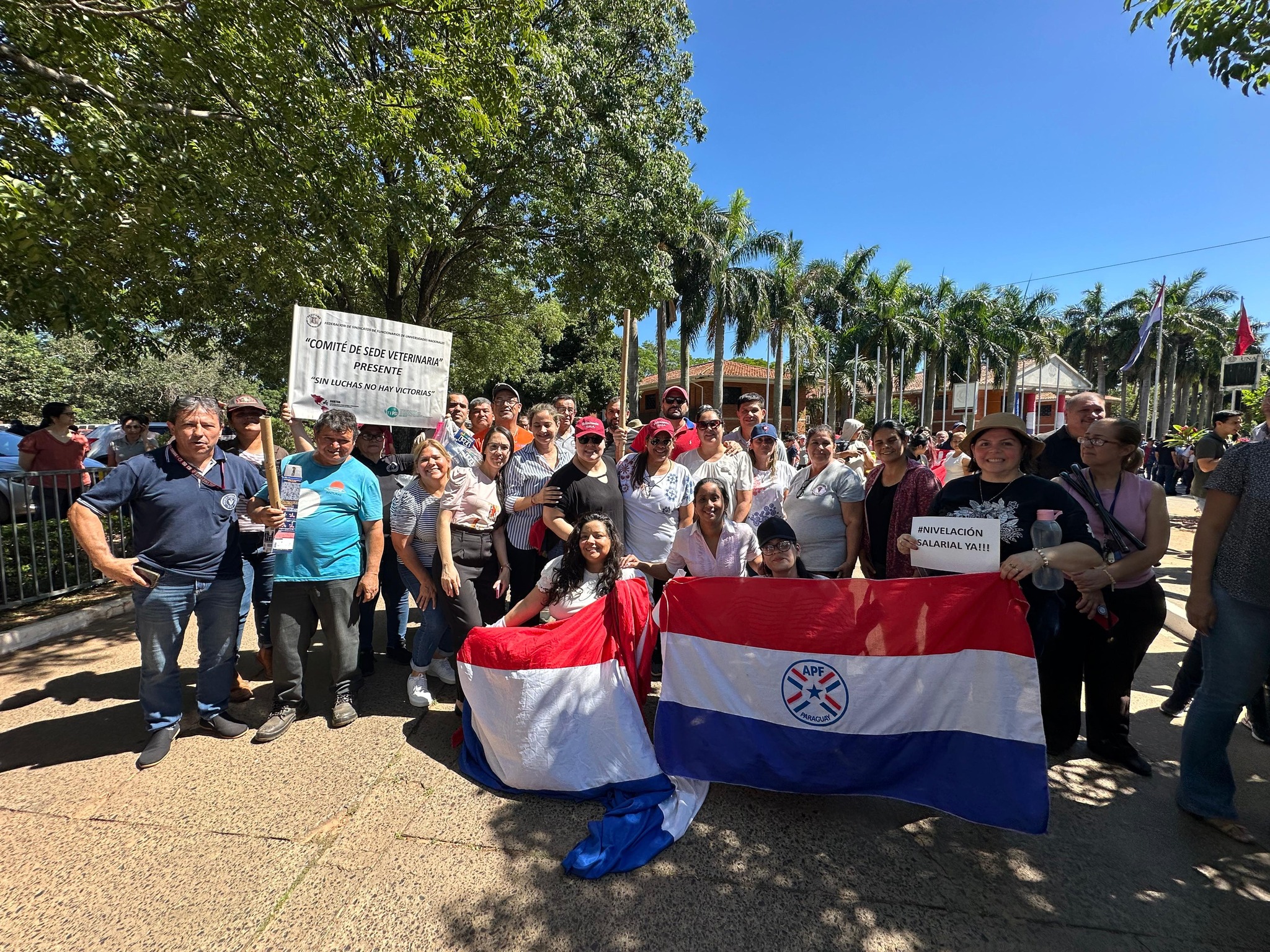 PARTICIPACIÓN ACTIVA DE LA FCV UNA POR LA NIVELACIÓN SALARIAL