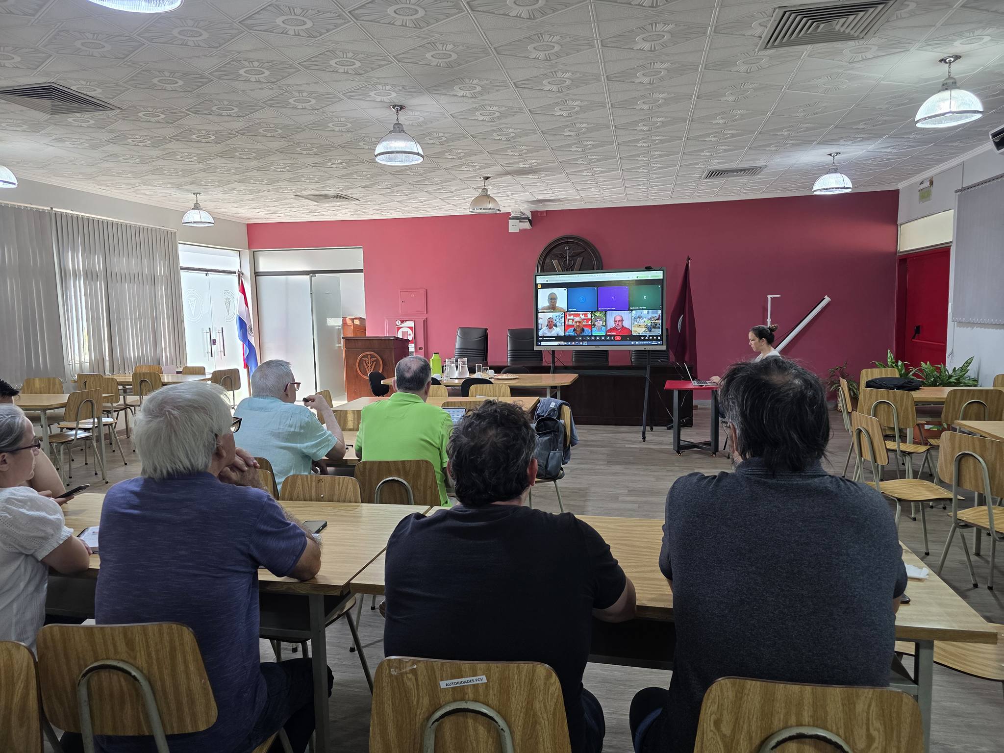 FCV-UNA FORTALECE ALIANZAS EN EL MARCO DE ERASMUS+