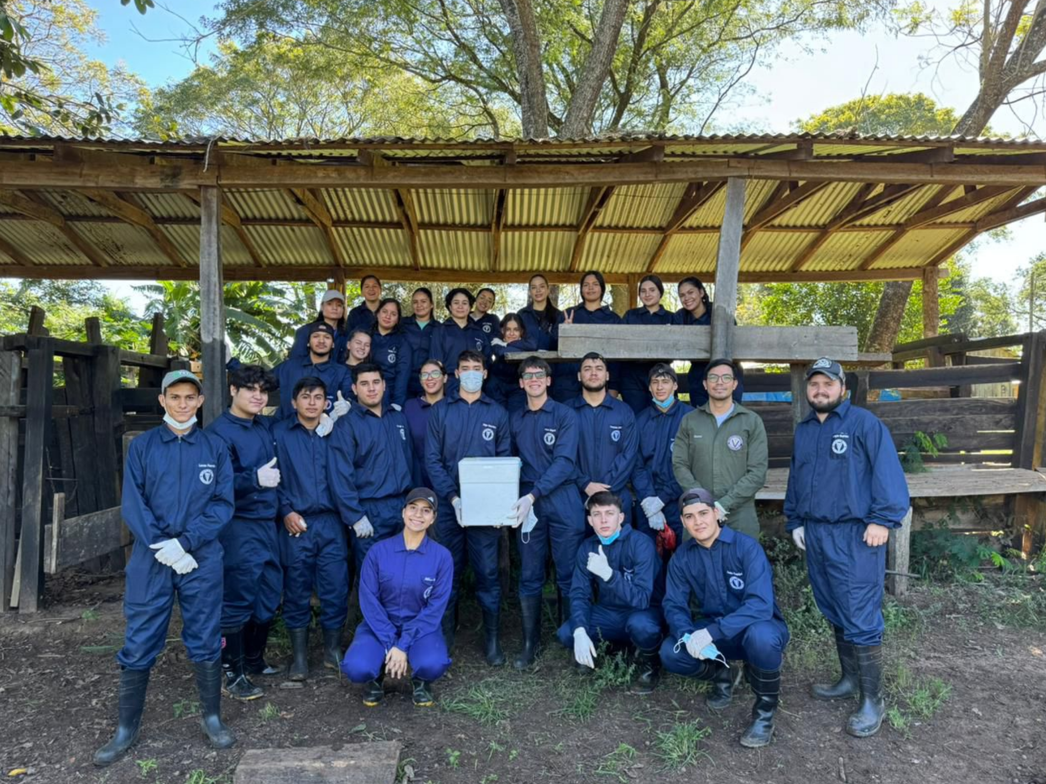 FCV UNA FILIAL CAAZAPÁ FORTALECE LA FORMACIÓN PRÁCTICA EN RUMIANTES