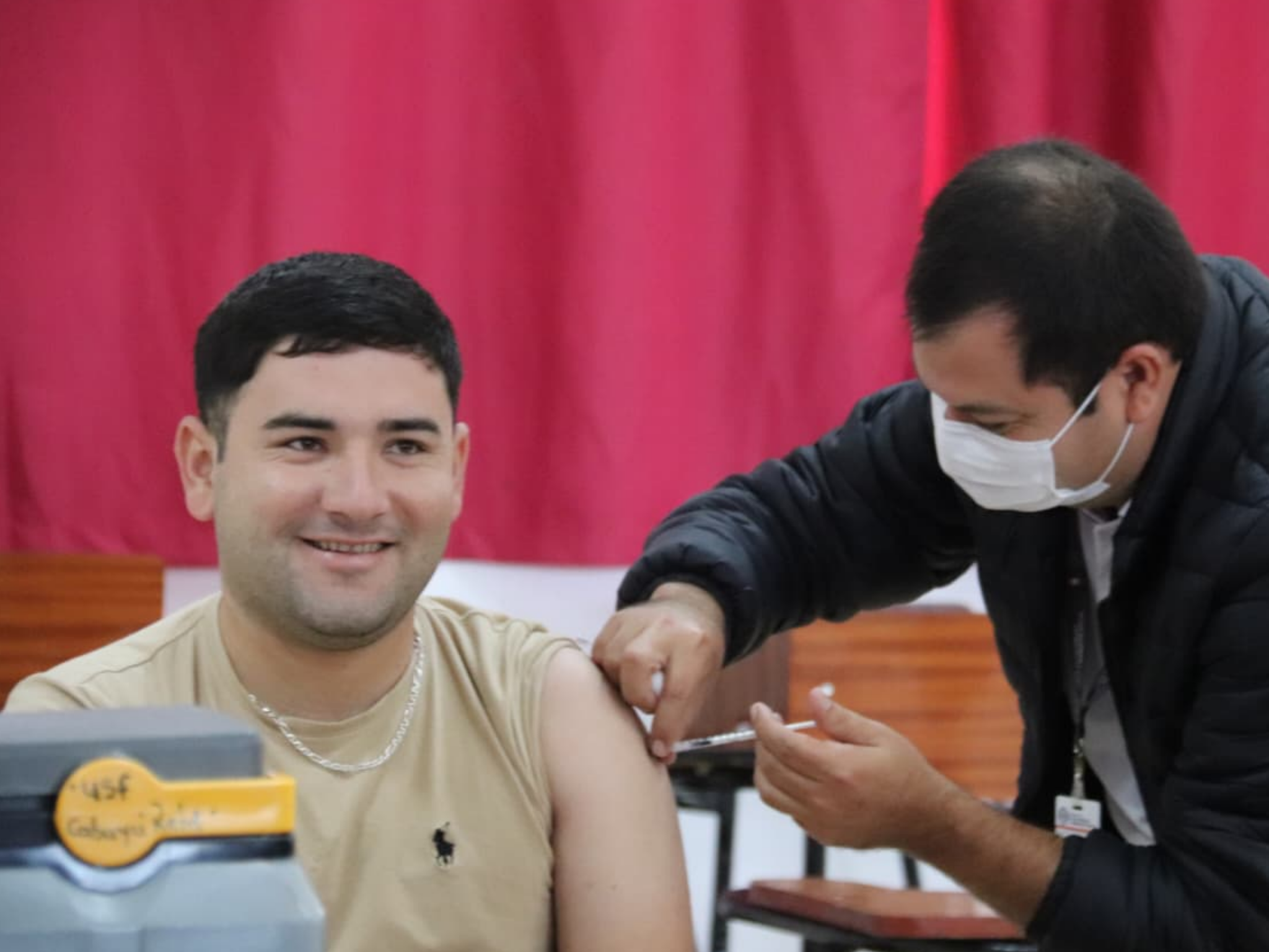 JORNADA DE INMUNIZACIÓN CONTRA INFLUENZA Y ANTITETÁNICA EN LA FCV UNA FILIAL CAAZAPÁ