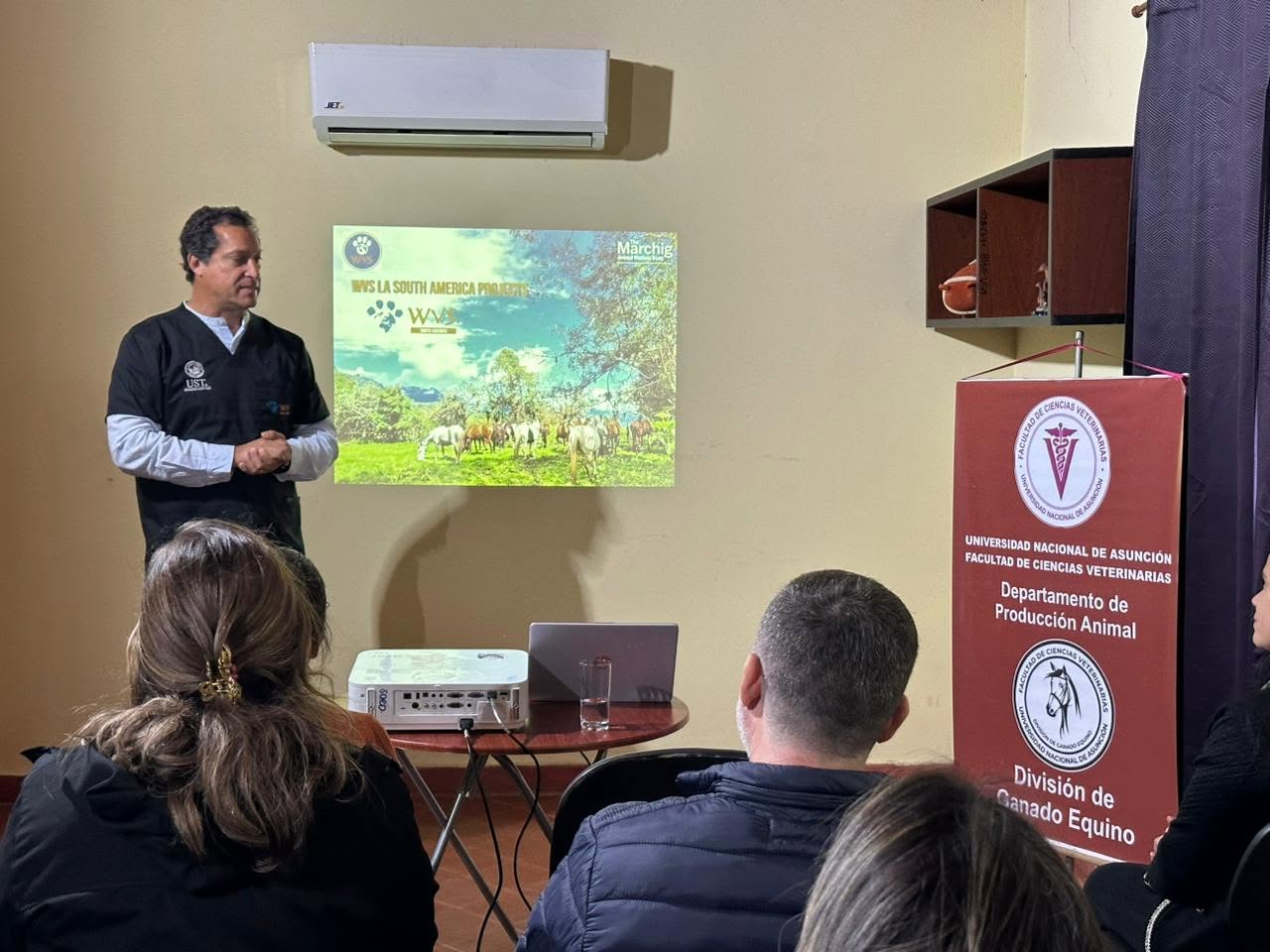 FCV-UNA RECIBIÓ VISITA INSTITUCIONAL DE ORGANIZACIÓN INTERNACIONAL DEDICADA AL BIENESTAR ANIMAL