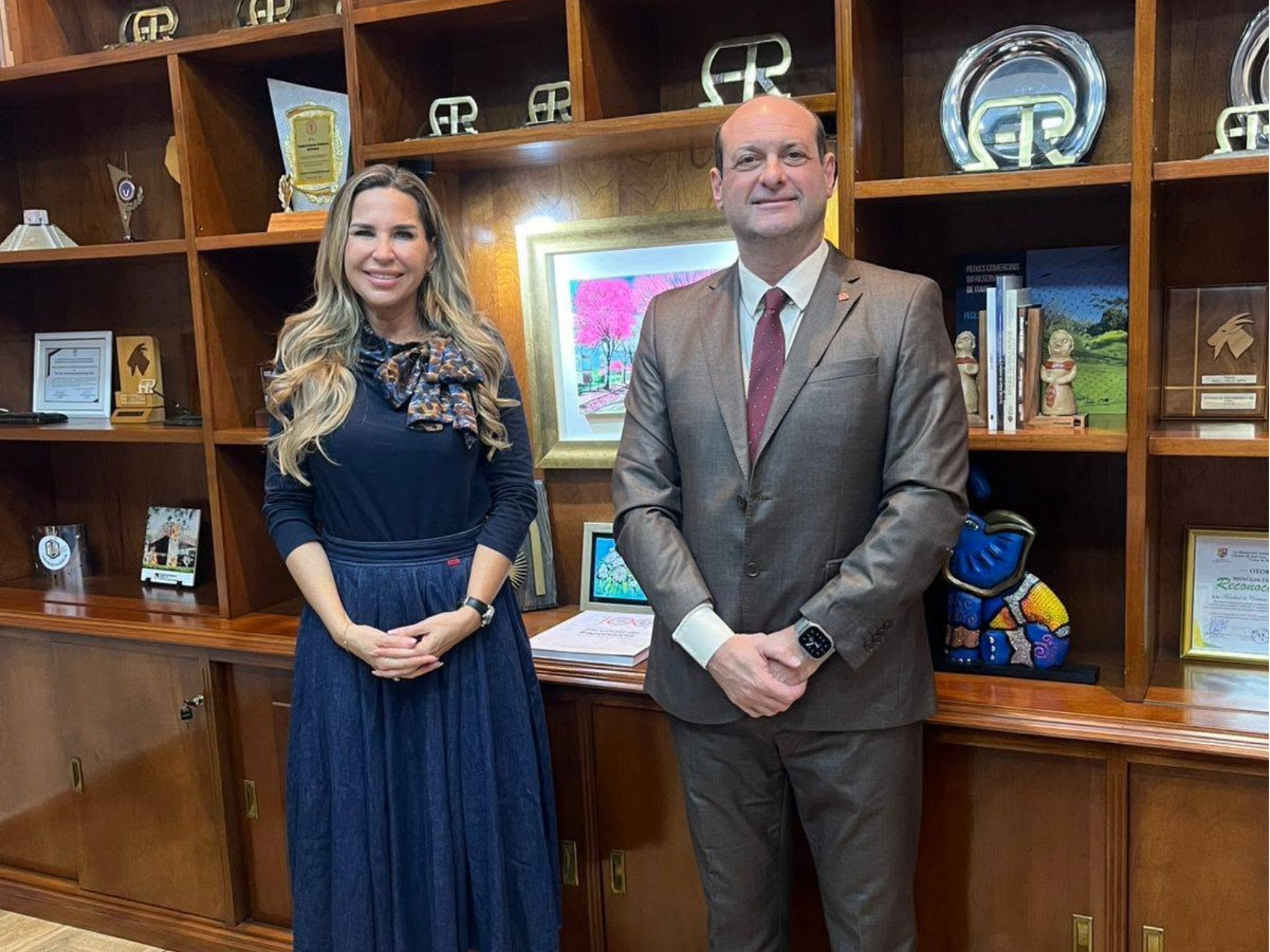 NUEVO REPRESENTANTE DEL IICA EN PARAGUAY VISITÓ LA FCV DE LA UNA