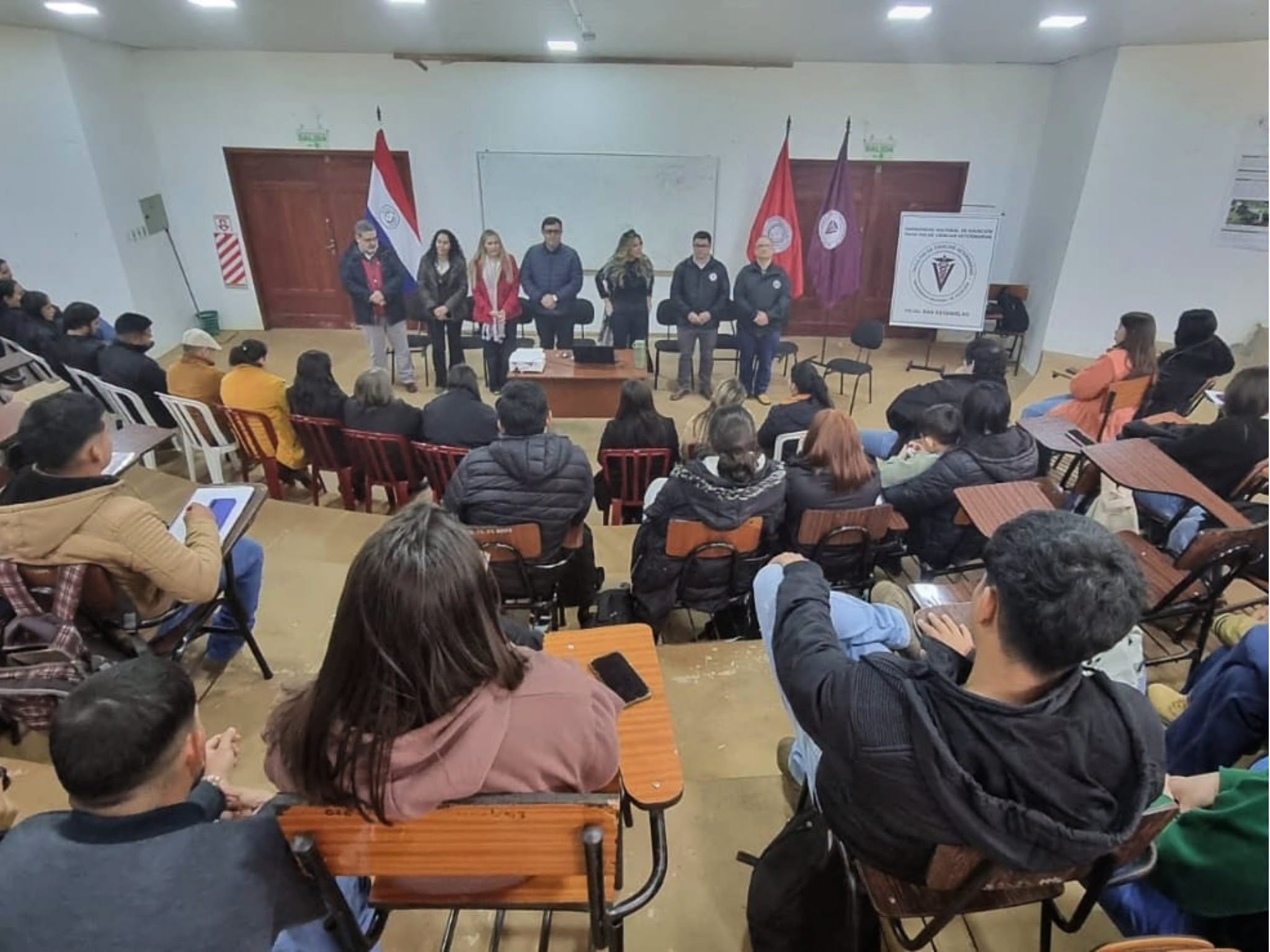 AUTORIDADES DE LA FCV UNA ENCABEZARON JORNADAS DE GOBIERNO Y DIÁLOGO CON LA COMUNIDAD ACADÉMICA EN SAN ESTANISLAO  Y CONCEPCIÓN