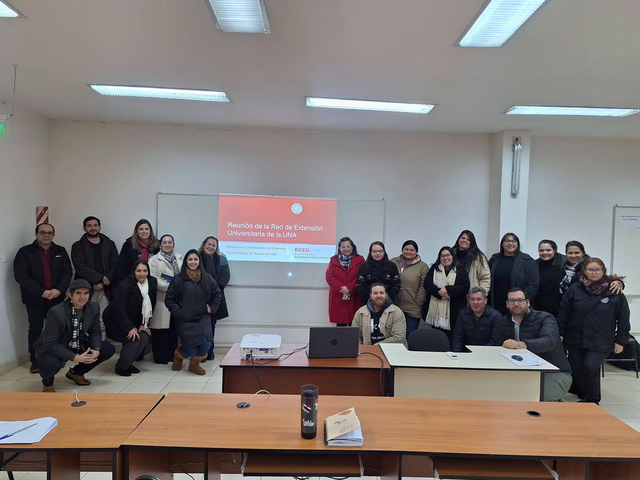 FCV-UNA FUE SEDE DE LA REUNIÓN DE LA RED DE EXTENSIÓN UNIVERSITARIA DE LA UNA (REXUNA)