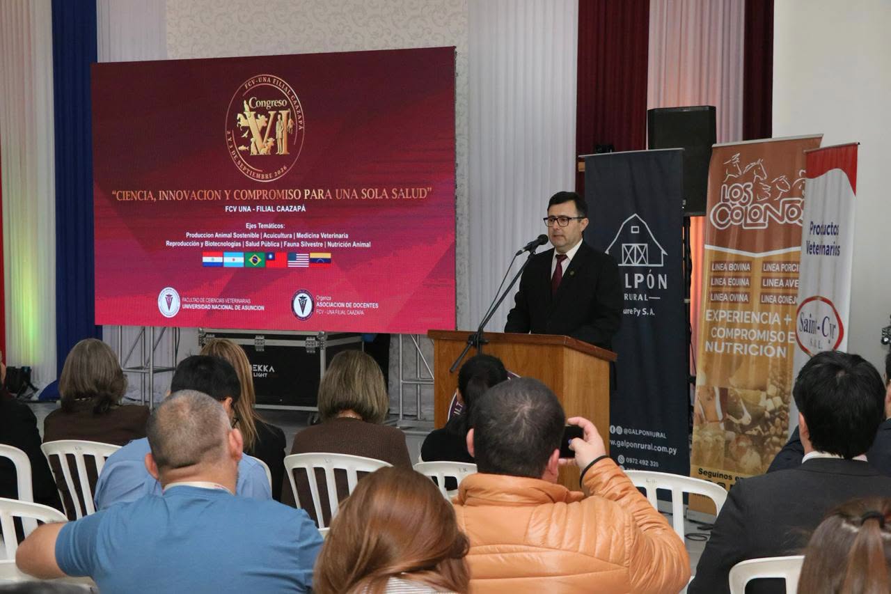 FINALIZÓ EL VI CONGRESO DE CIENCIAS VETERINARIAS DE LA FCV-UNA FILIAL CAAZAPÁ