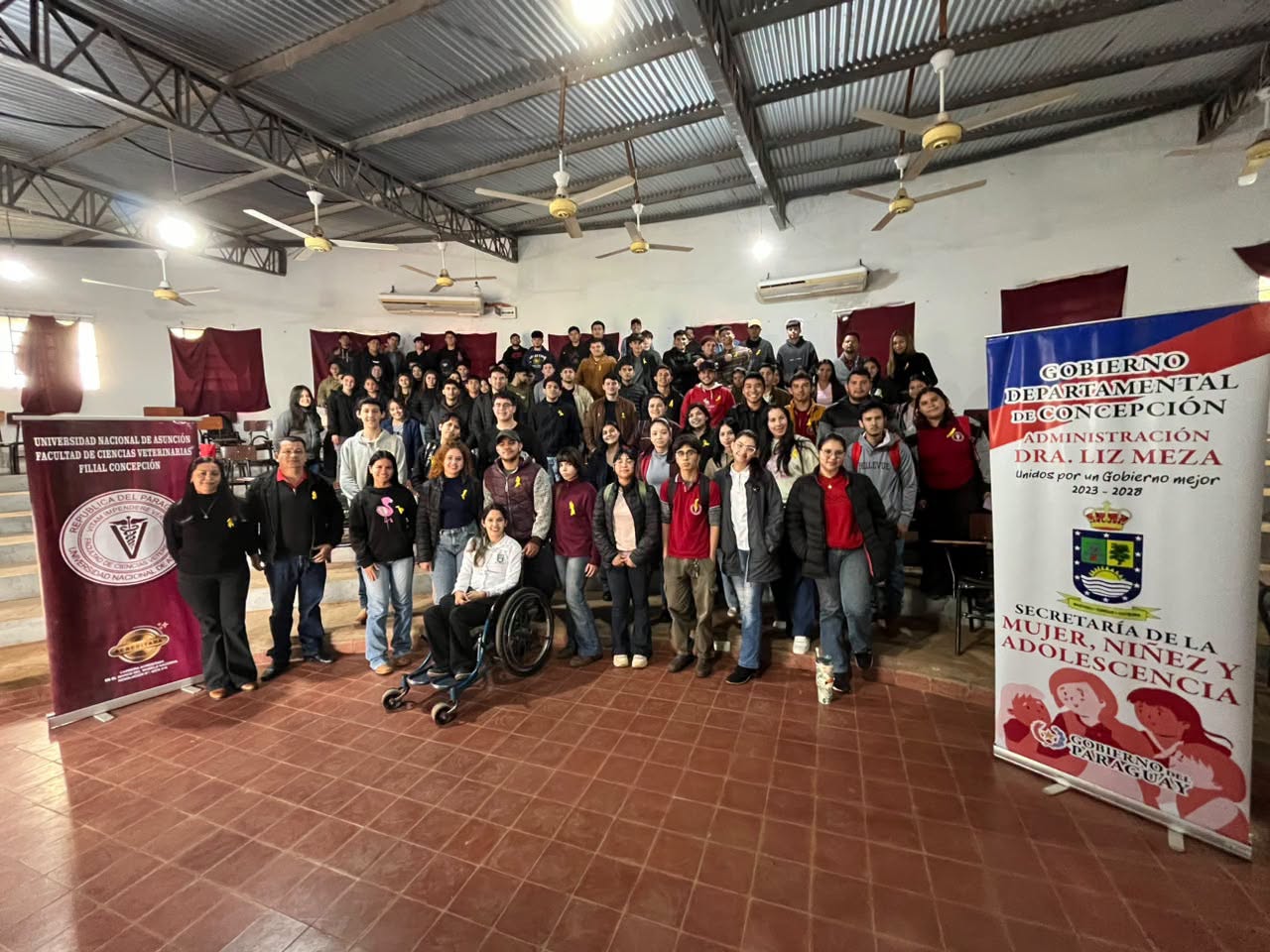 FCV-UNA FILIAL CONCEPCIÓN DESARROLLÓ CICLO DE CHARLAS SOBRE EL CUIDADO DE LA SALUD