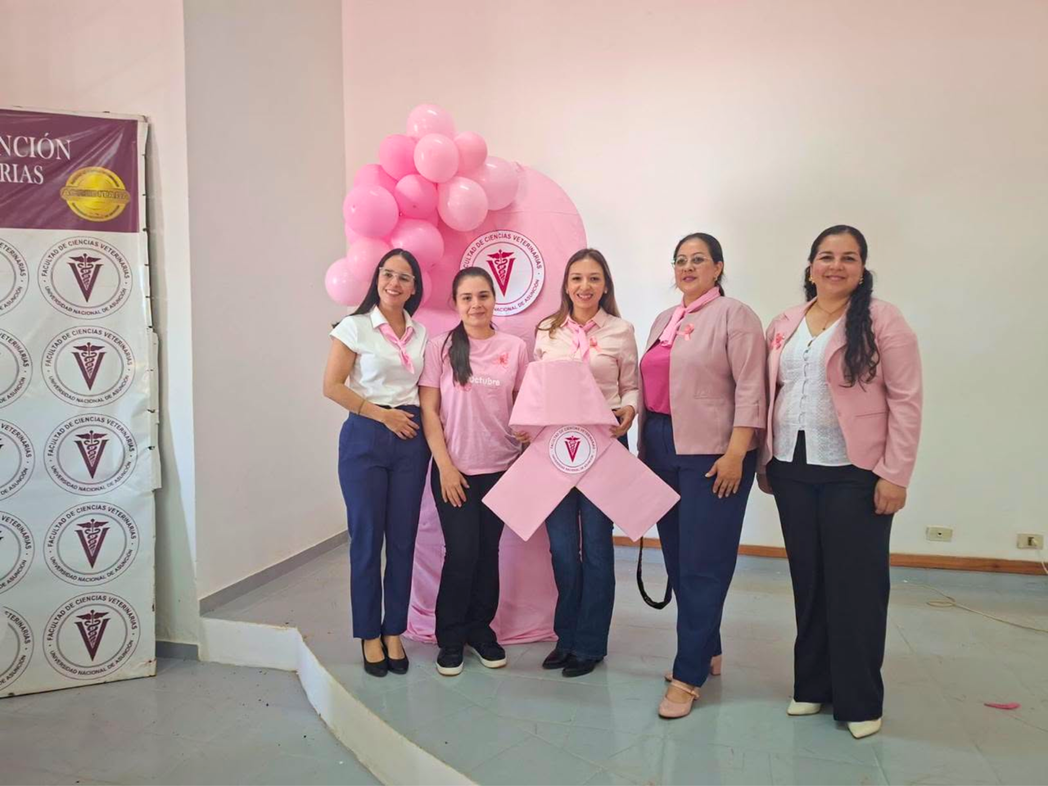 LA FCV-UNA, FILIAL CAAZAPÁ, PROMUEVE LA PREVENCIÓN Y LA CONCIENCIACIÓN EN EL MARCO DEL OCTUBRE ROSA